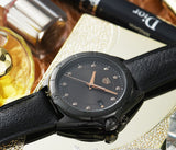 Tag Heuer Formula 1 Quartz 35mm Black Dial with Diamonds Black Leather Strap Watch for Women - WBJ1317.FC8230