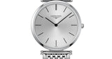 Longines La Grande Classique De Longines Silver Dial Silver Steel Strap Watch for Women - L4.755.4.72.6